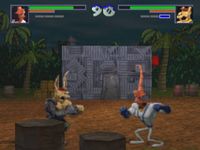 une photo d'Ã©cran de Clay Fighter 63 sur Nintendo 64